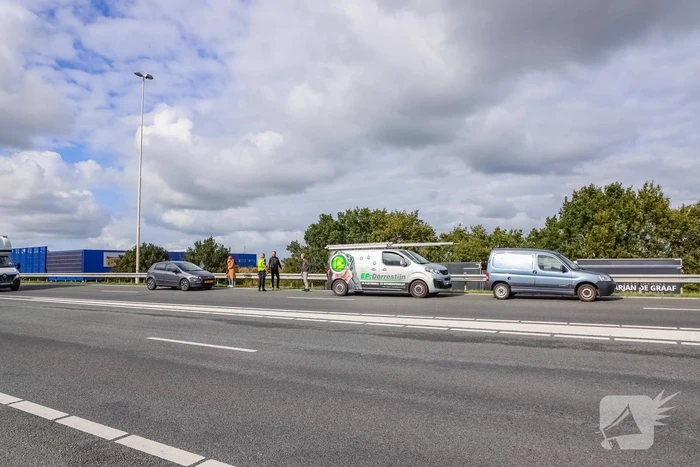 Twee ongevallen op snelweg