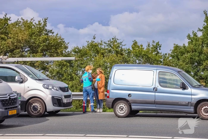 Twee ongevallen op snelweg