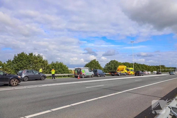 Twee ongevallen op snelweg