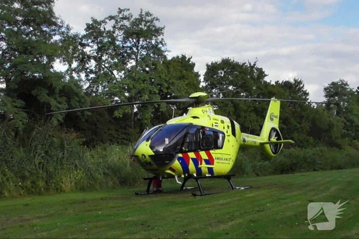 Traumahelikopter ingezet voor incident
