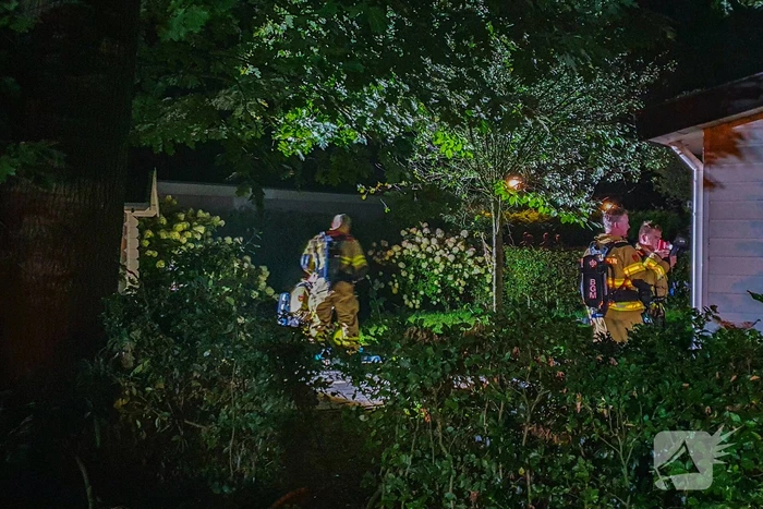 Veel rookontwikkeling door brand in chalet