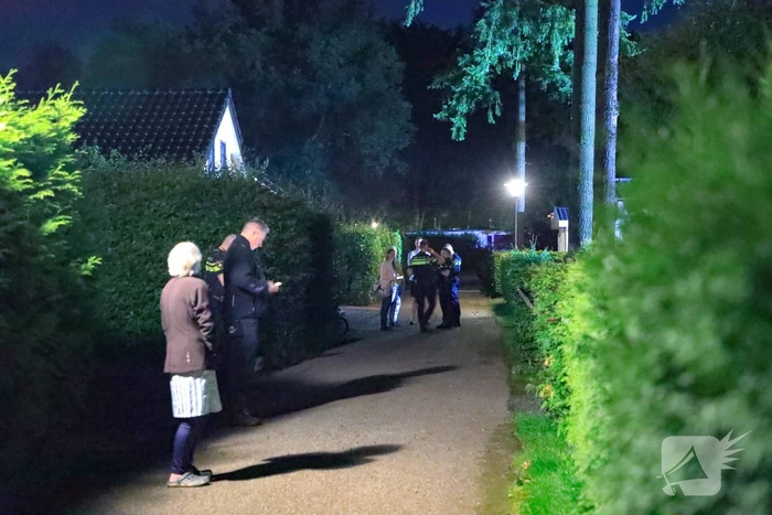 Veel rookontwikkeling door brand in chalet