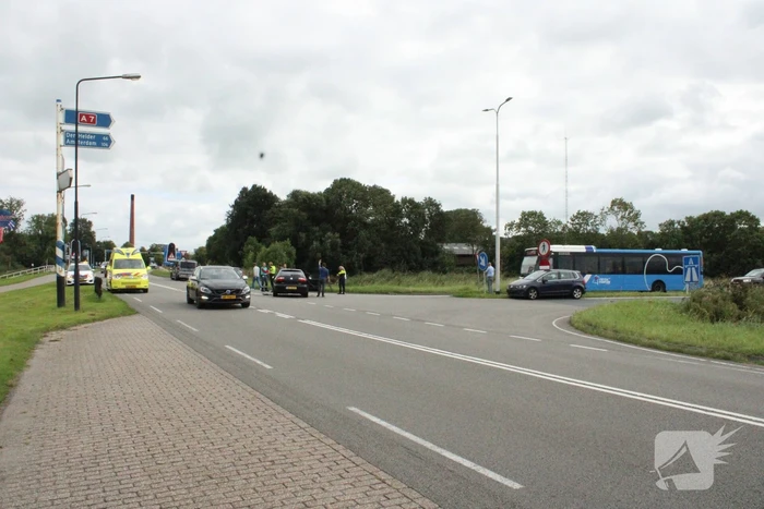 Drie auto's betrokken bij ongeval afrit A7