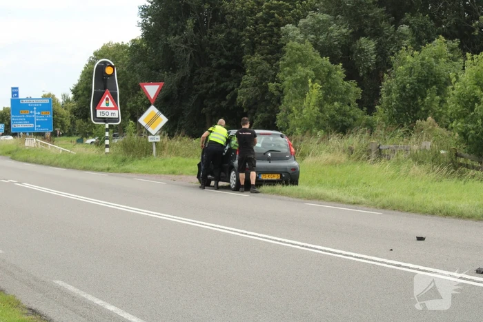 Drie auto's betrokken bij ongeval afrit A7