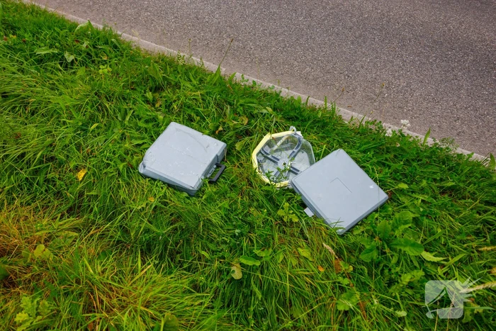 Inbrekers betrapt en slaan op de vlucht