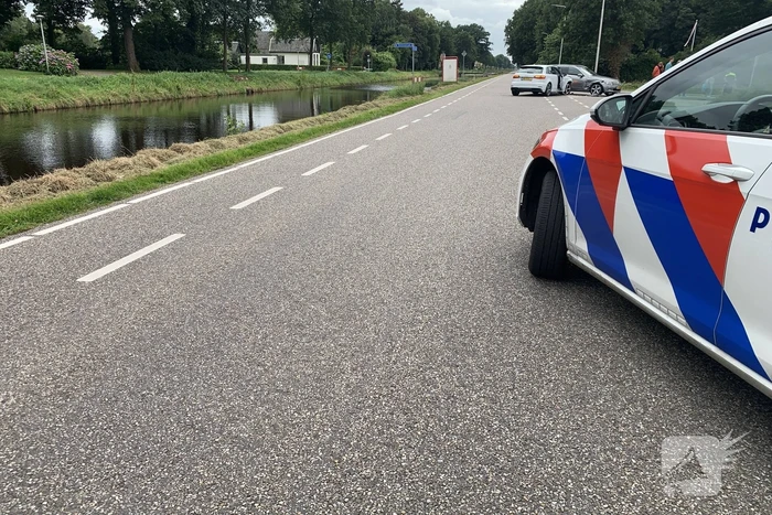 Schade aan personenauto's door ongeval