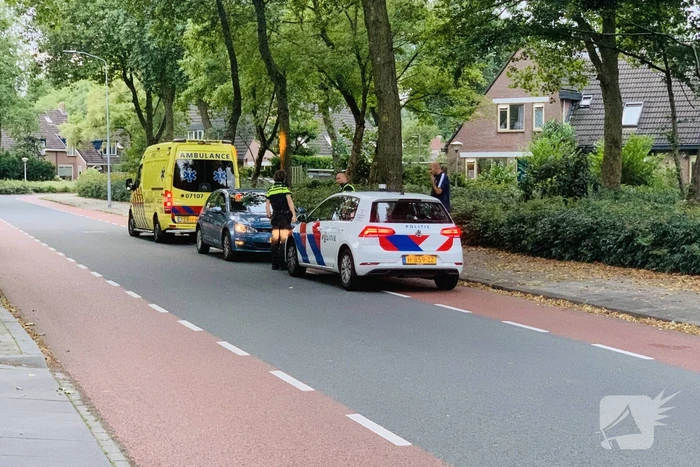 Scooterrijder komt ten val