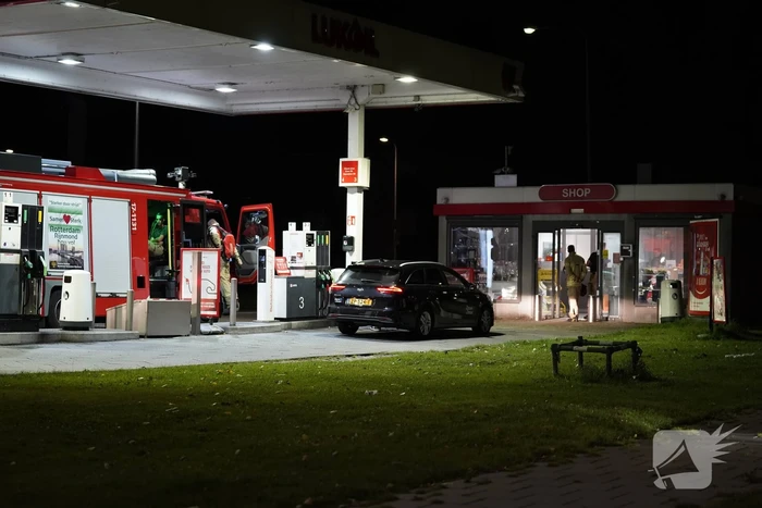 Tankstation vol rook, mogelijk inbraakalarm