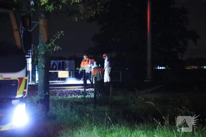 Tijdelijk geen treinverkeer door aanrijding op het spoor