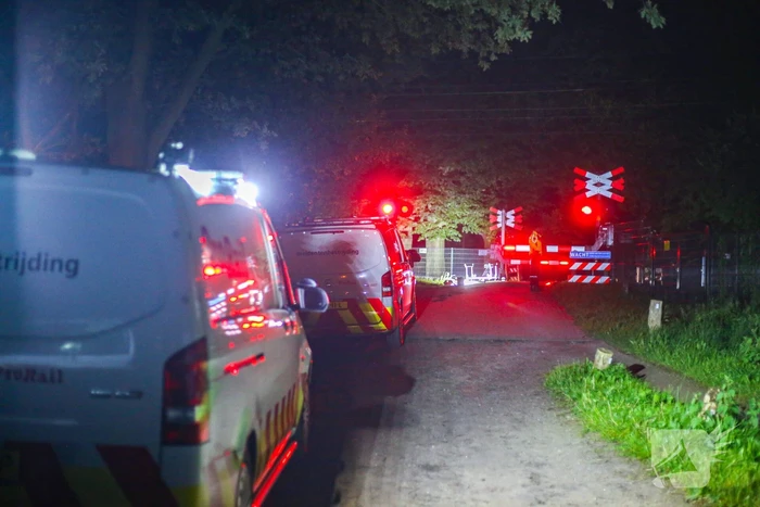 Tijdelijk geen treinverkeer door aanrijding