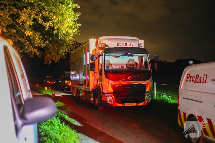 Tijdelijk geen treinverkeer door aanrijding