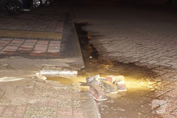 Waterlekkage zorgt voor flink lawaai in nacht