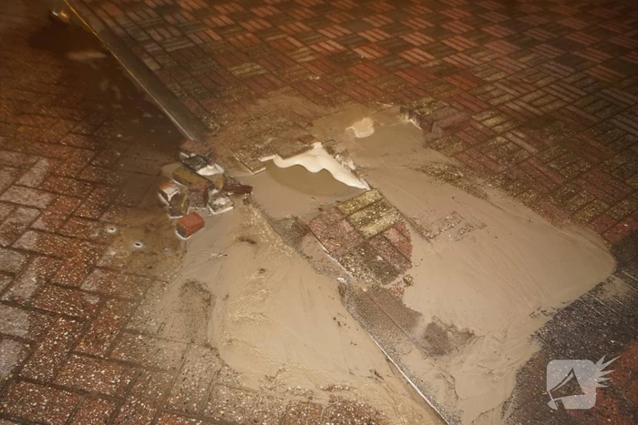 Waterlekkage zorgt voor flink lawaai in nacht