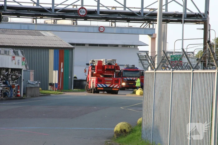Brand bij industriepand Akzo Nobel