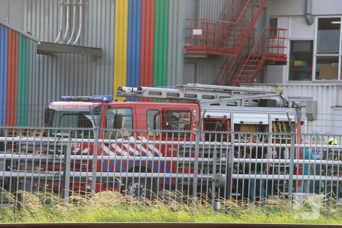 Brand bij industriepand Akzo Nobel