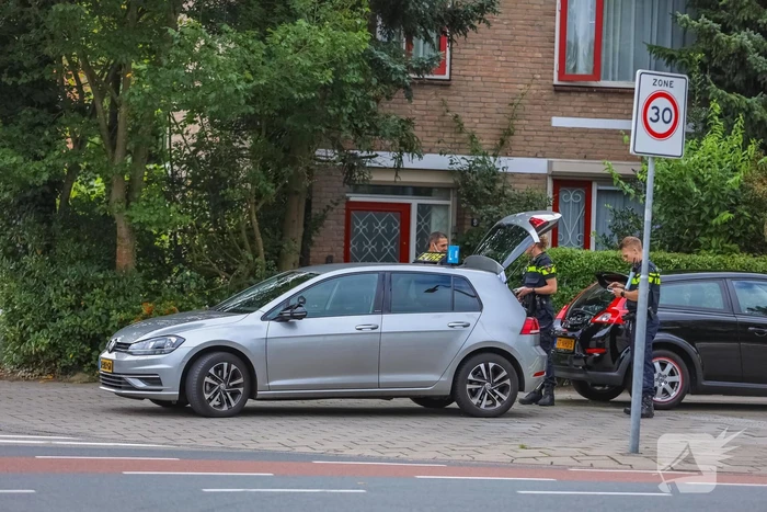 Leswagen betrokken bij aanrijding met fietsster