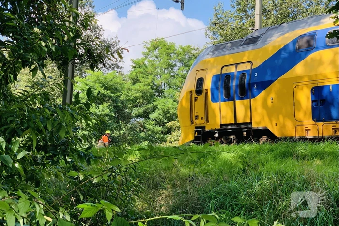 Geen treinverkeer door aanrijding