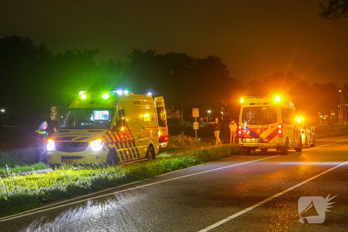 Scooterrijder betrokken bij ernstig ongeval op fietspad