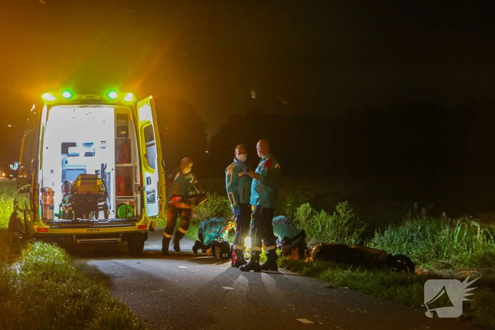 Scooterrijder betrokken bij ernstig ongeval op fietspad