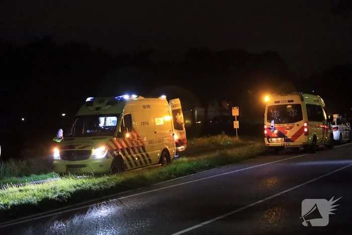 Scooterrijder betrokken bij ernstig ongeval op fietspad