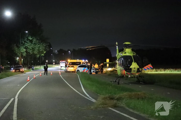 Scooterrijder betrokken bij ernstig ongeval op fietspad