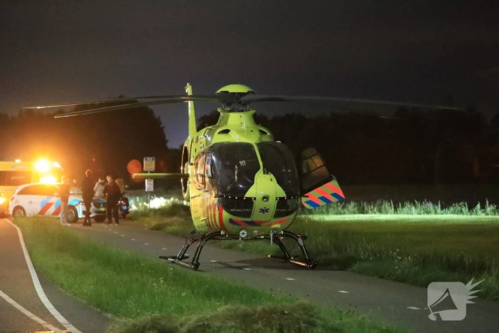Scooterrijder betrokken bij ernstig ongeval op fietspad