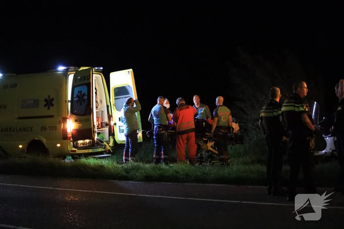 Scooterrijder betrokken bij ernstig ongeval op fietspad