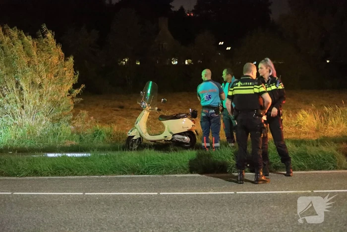 Scooterrijder betrokken bij ernstig ongeval op fietspad