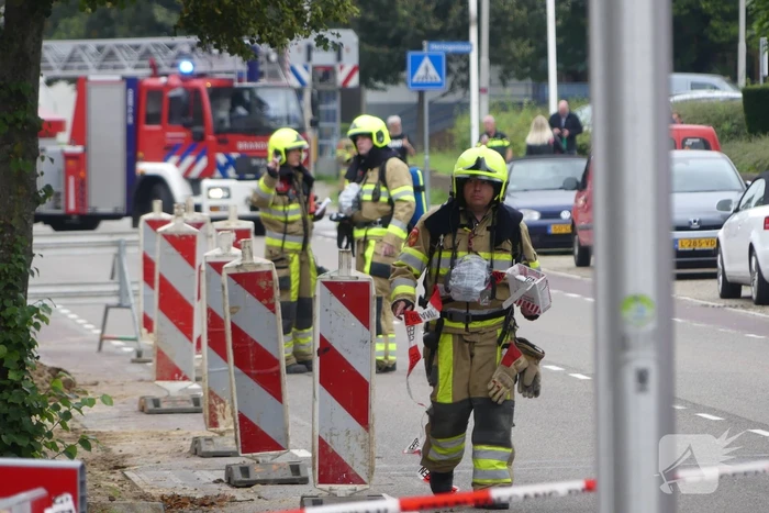 Tien woningen ontruimd door gaslek