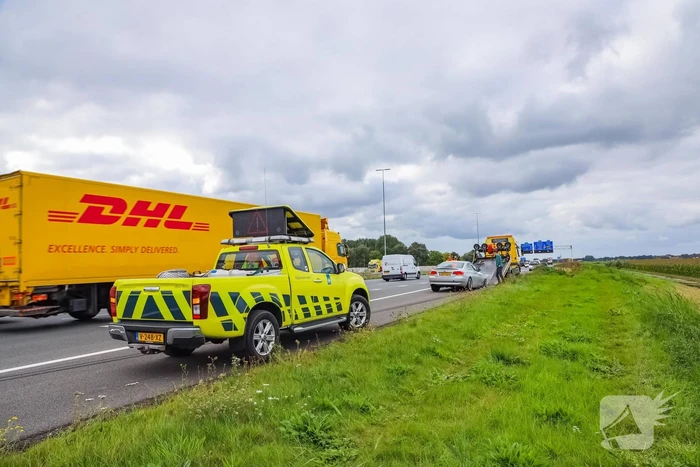 Flinke schade tussen meerdere voertuigen