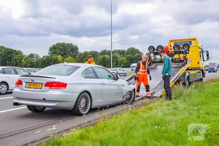 Flinke schade tussen meerdere voertuigen