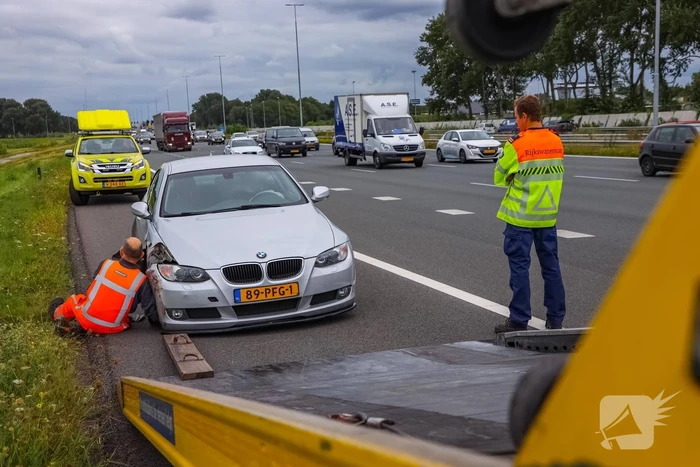 Flinke schade tussen meerdere voertuigen