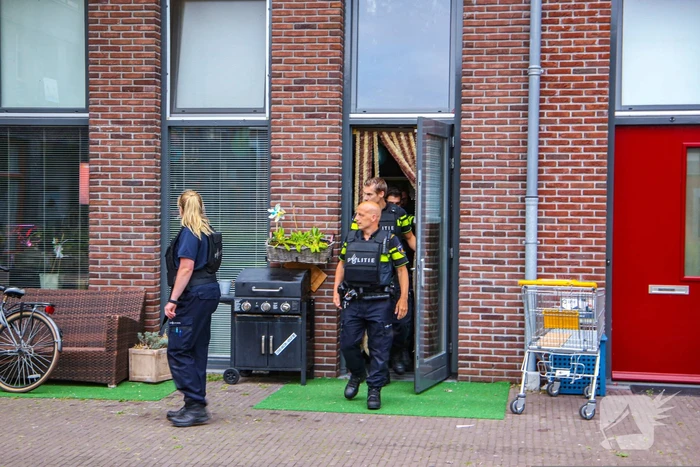 Veel politie in kogelwerende vesten