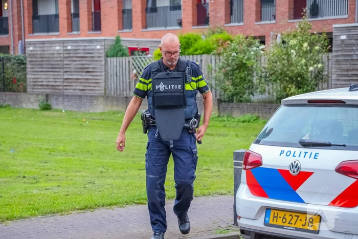 Veel politie in kogelwerende vesten