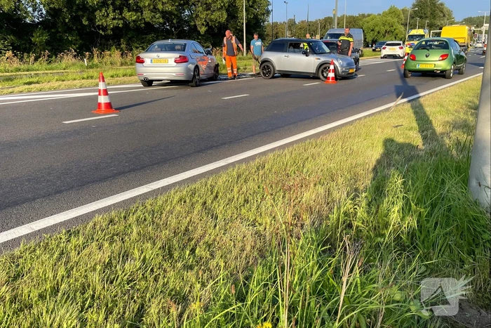 Flinke schade bij kop-staart botsing