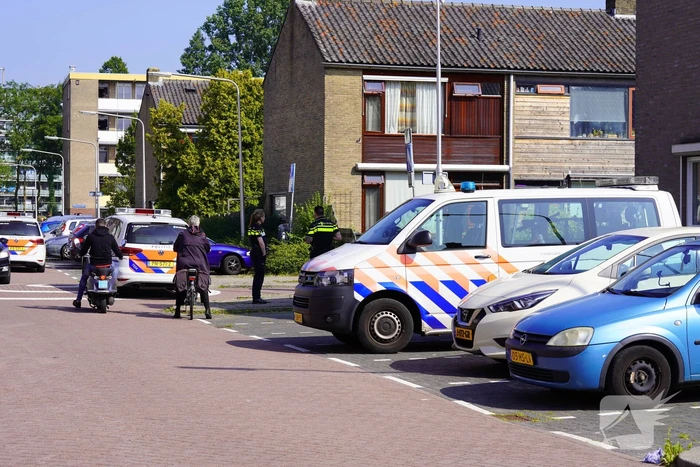 Grote politiemacht op de been in Oosterwei