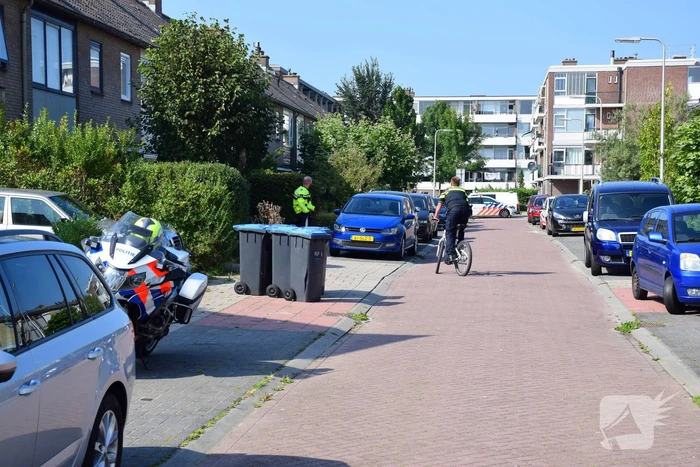 Grote politiemacht op de been in Oosterwei