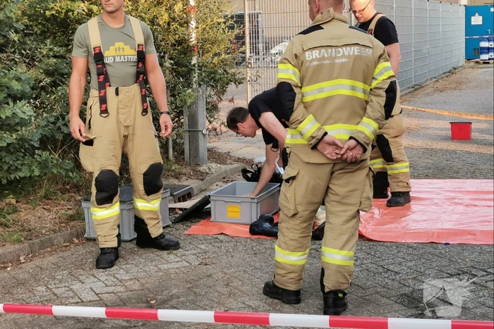 Brandweer doet nacontrole Zwembad De Vrije Slag