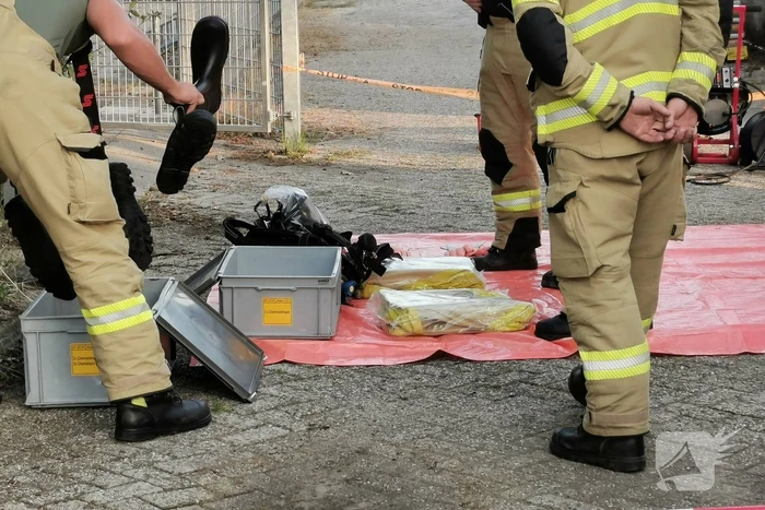 Brandweer doet nacontrole Zwembad De Vrije Slag