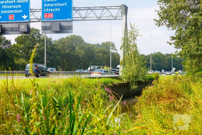 Botsing tussen personenauto's