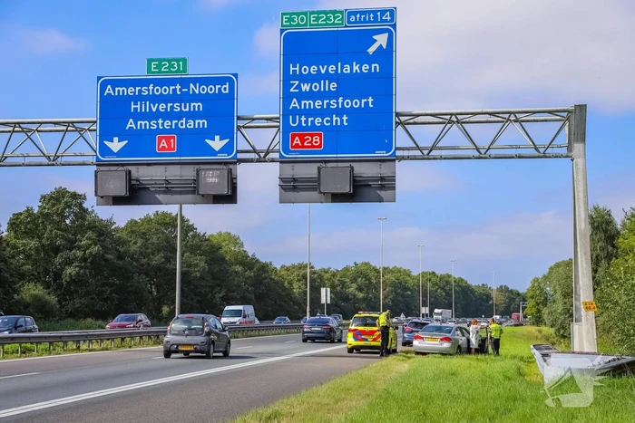 Botsing tussen personenauto's