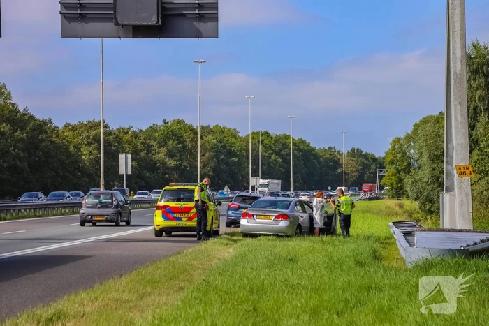 Botsing tussen personenauto's