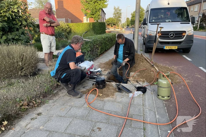 Reparatie na storing in datanetwerk