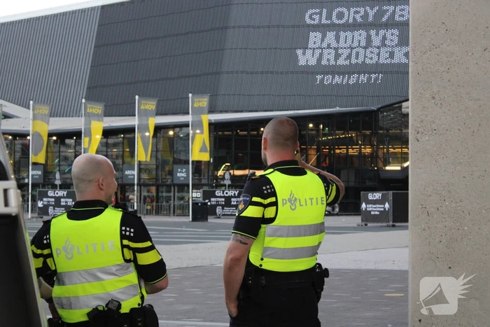 Veel politie op de been bij bokswedstrijd Glory 78