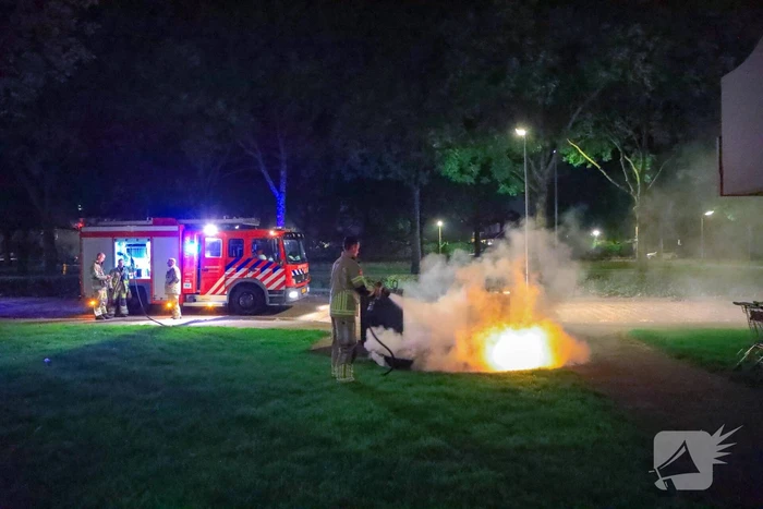 Brand in matras zorgt voor veel rookontwikkeling