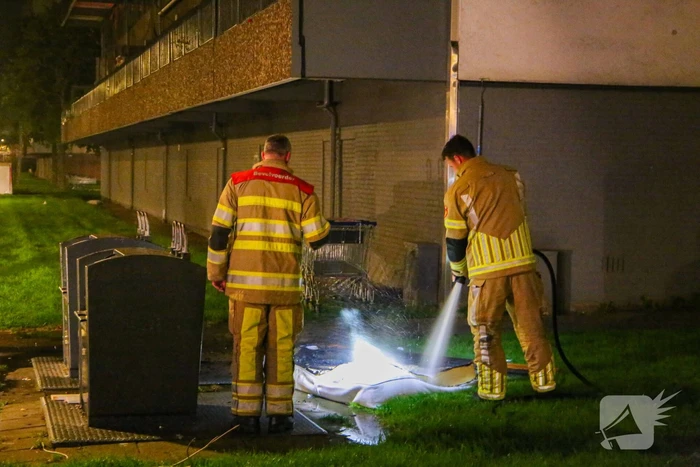 Brand in matras zorgt voor veel rookontwikkeling