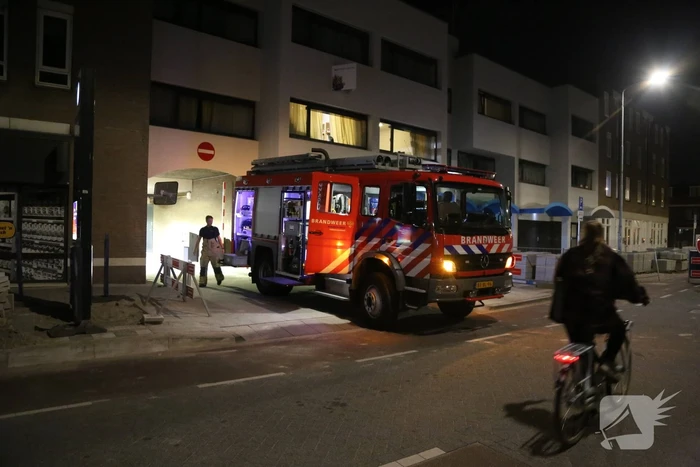 Kortsluiting zorg voor brand in pand Corona sneltest