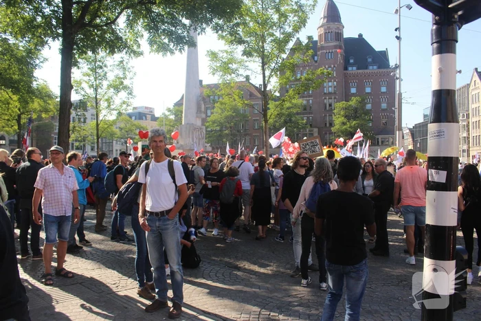 Grote demonstratie tegen coronamaatregelen