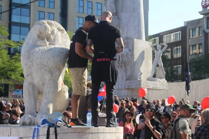 Grote demonstratie tegen coronamaatregelen