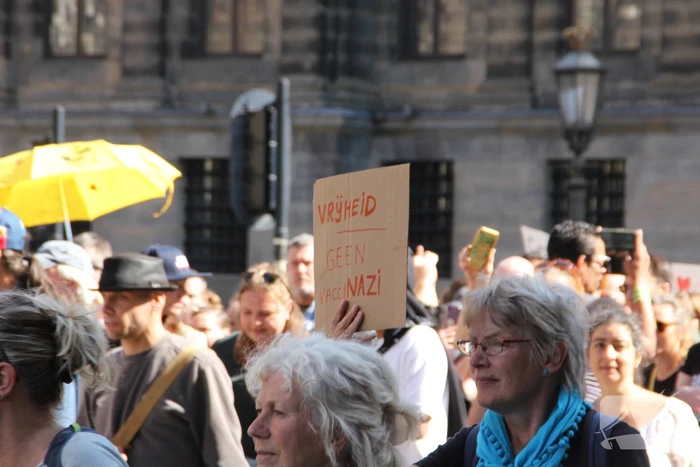 Grote demonstratie tegen coronamaatregelen
